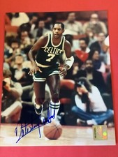 NATE TINY ARCHIBALD SIGNED 8X10 PHOTO BOSTON CELTICS BASKETBALL HOF AUTO COA