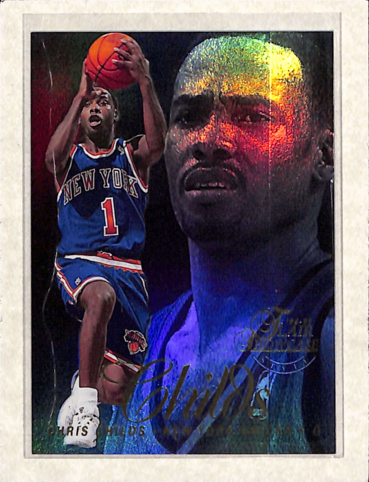 1996-97 Flair Showcase Section 1 Row 2 #61 Chris Childs NM