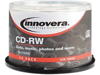 Cd-rw Discs, Rewritable, 700mb/80min, 12x, Spindle, Silver, 50/pack on sale Cd-rw Discs, Rewritable, 700mb/80min, 12x, Spindle, Silver, 50/pack on sale
