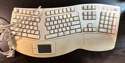 Mac Computer Extend Ergonomic Mechanical Keyboard Glidepoint Trackpad EKB-2000TP