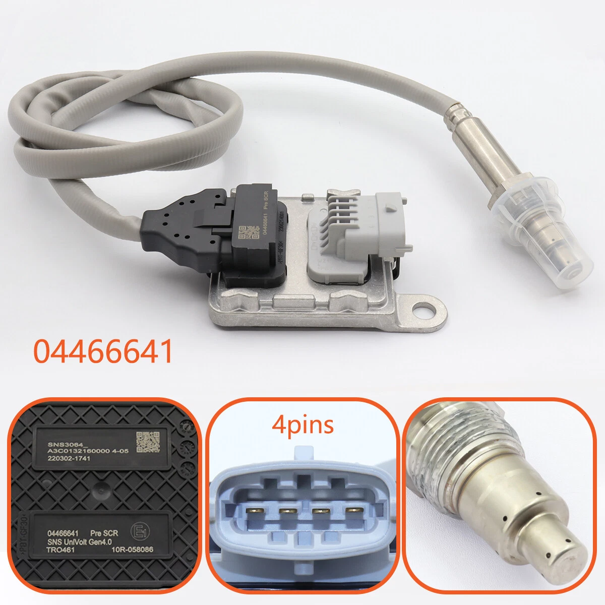 Nitrogen Oxide Nox Sensor 04466641 22417668 4466643 For DEUTZ VOOR