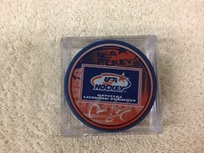 Autographed Phil Housley SIGNED Team USA PUCK With Case NHL