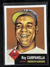 2011 TOPPS 60 YEARS OF TOPPS # 60YOT-02   ROY CAMPANELLA DODGERS 1953 TOPPS HOF