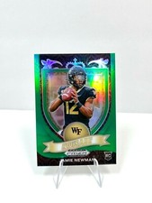 2021 Panini Prizm Jamie Newman Crusade RC Rookie Card Prizm #174 GREEN PRIZM