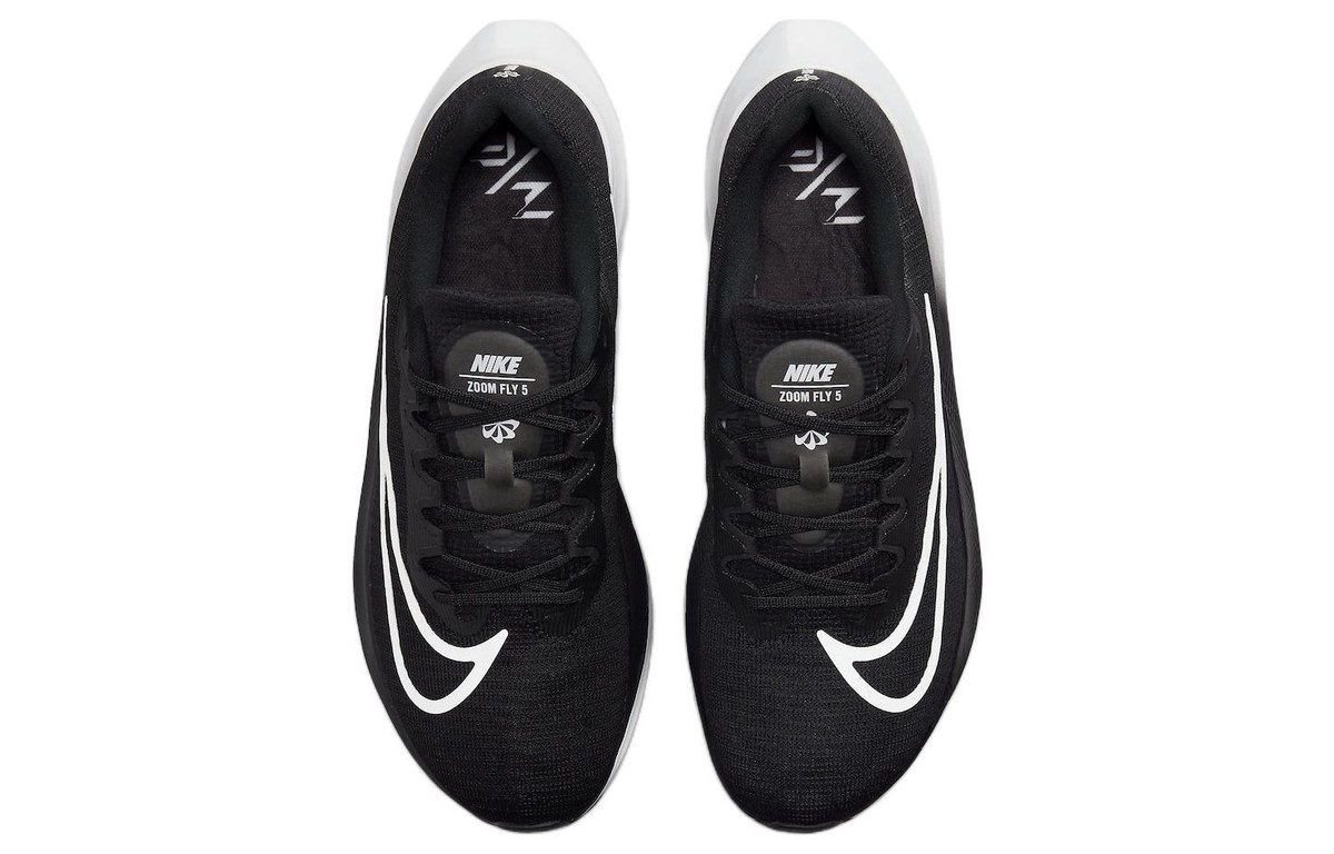 Size 10.5 - Nike Zoom Fly 5 Black White for sale online | eBay