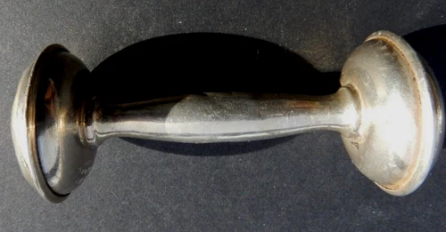 ANTIQUE LUNT #1180 STERLING SILVER BABY RATTLE