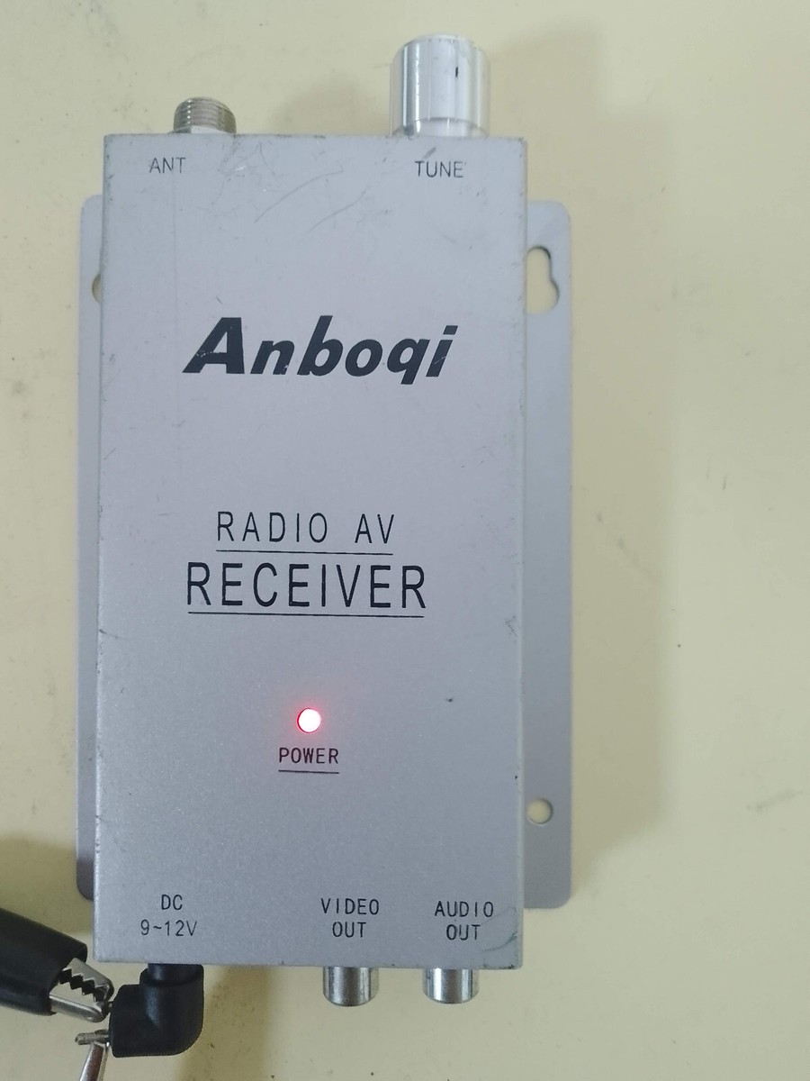 Anboqi Radio AV Receiver Wireless Camera Audio Video Receiver