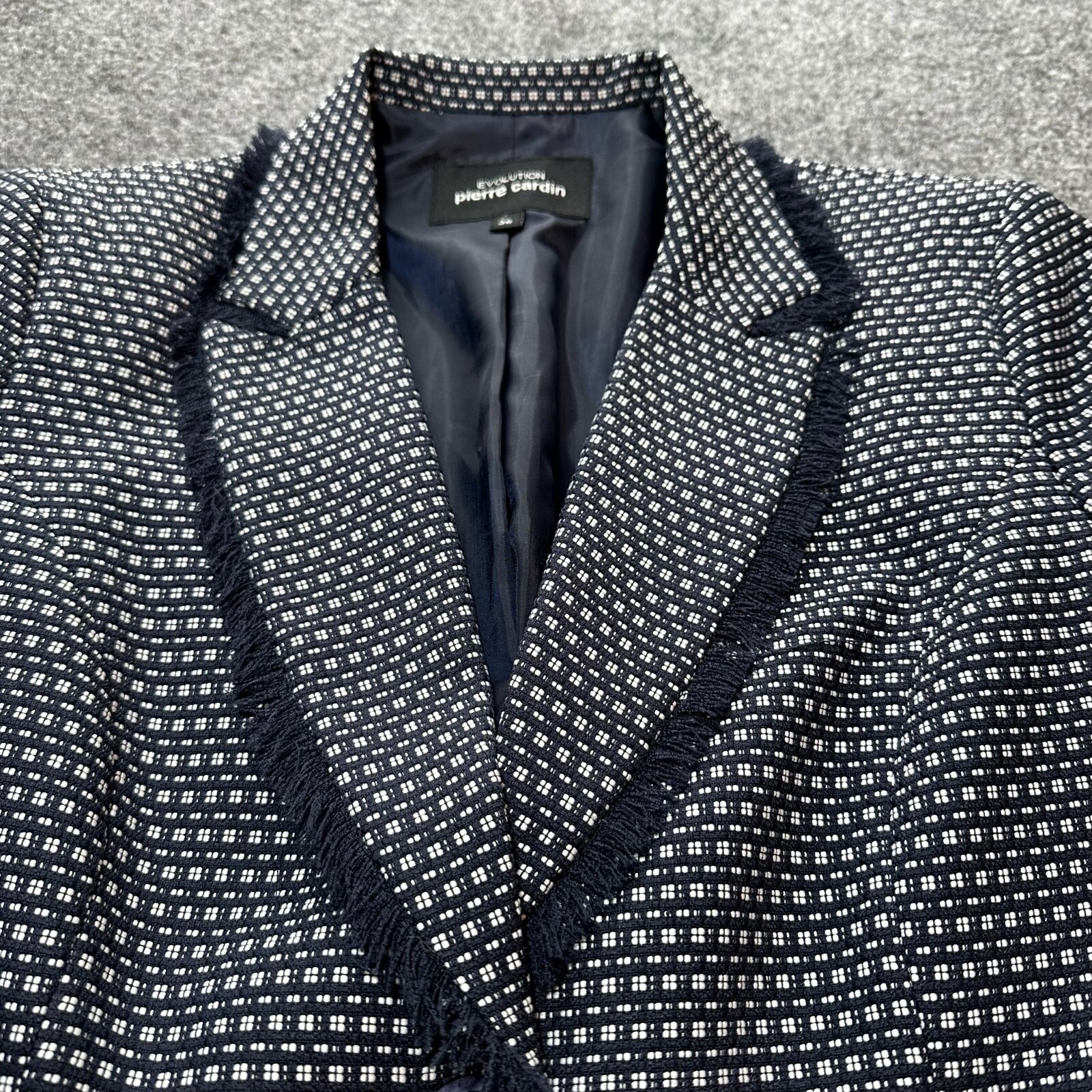 Evolution Pierre Cardin Blazer Jacket Womens 36 B… - image 7