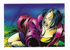 1992 Wolverine from then till now Series 2 Marvel Card #80 Reiko