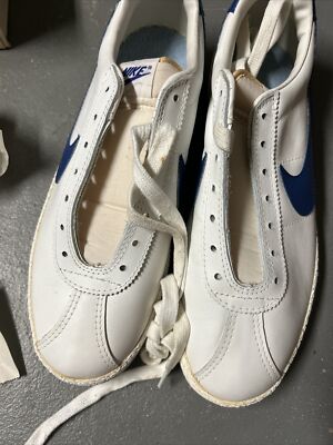 Vintage NOS Nike Bruin in Box w Receipt Dated 1983 Made In Taiwan 