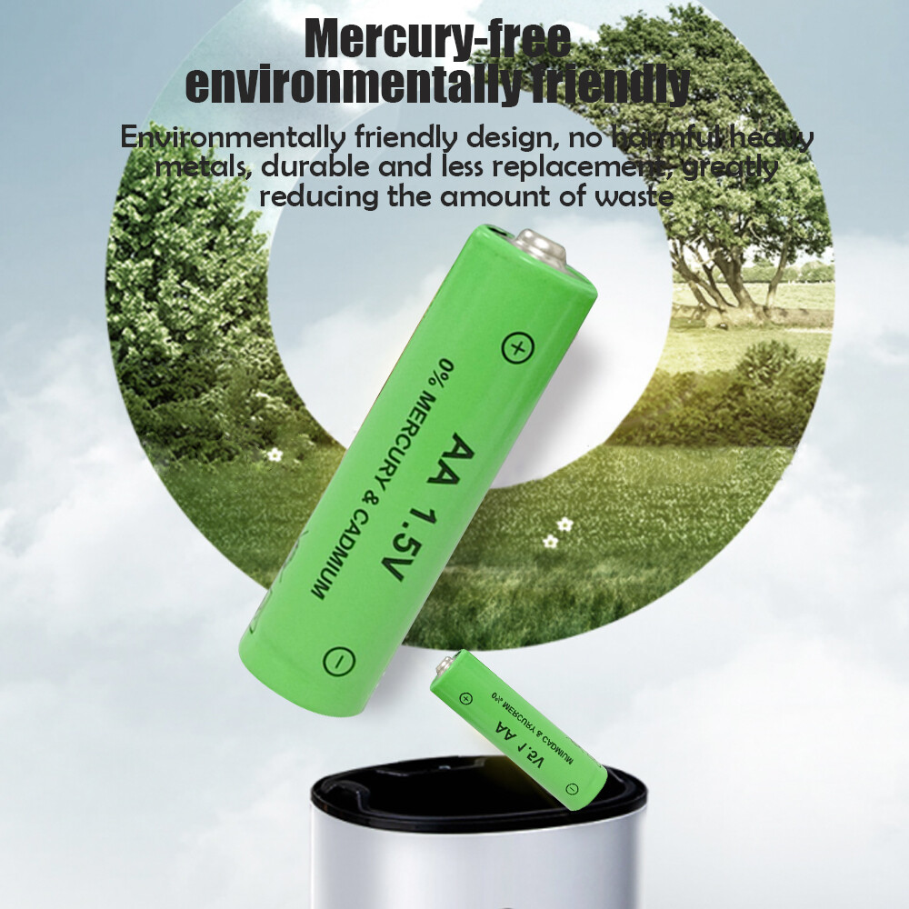 Leakproof AA/AAA Rechargeable Battery Batteries 1.5V 3000mAh NiMH