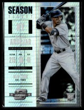 2018 Panini Chronicles #5 Miguel Andujar Contenders Optic Hyper #/299