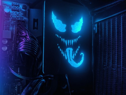 Venom LED gamingowy komputer stacjonarny Light case display box 3pin rgb adresowalny ARGB - Zdjęcie 10 z 14
