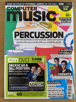 Computer Music Magazine Issue  178 (June 2012, Percussion, Cinematic, U-he Diva)