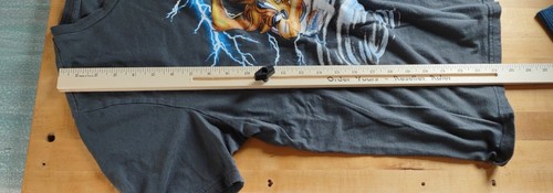 Space Jam T Shirt Tune Squad Authentic Tasmanian Devil Silkscreen Printed Medium - Picture 4 of 8