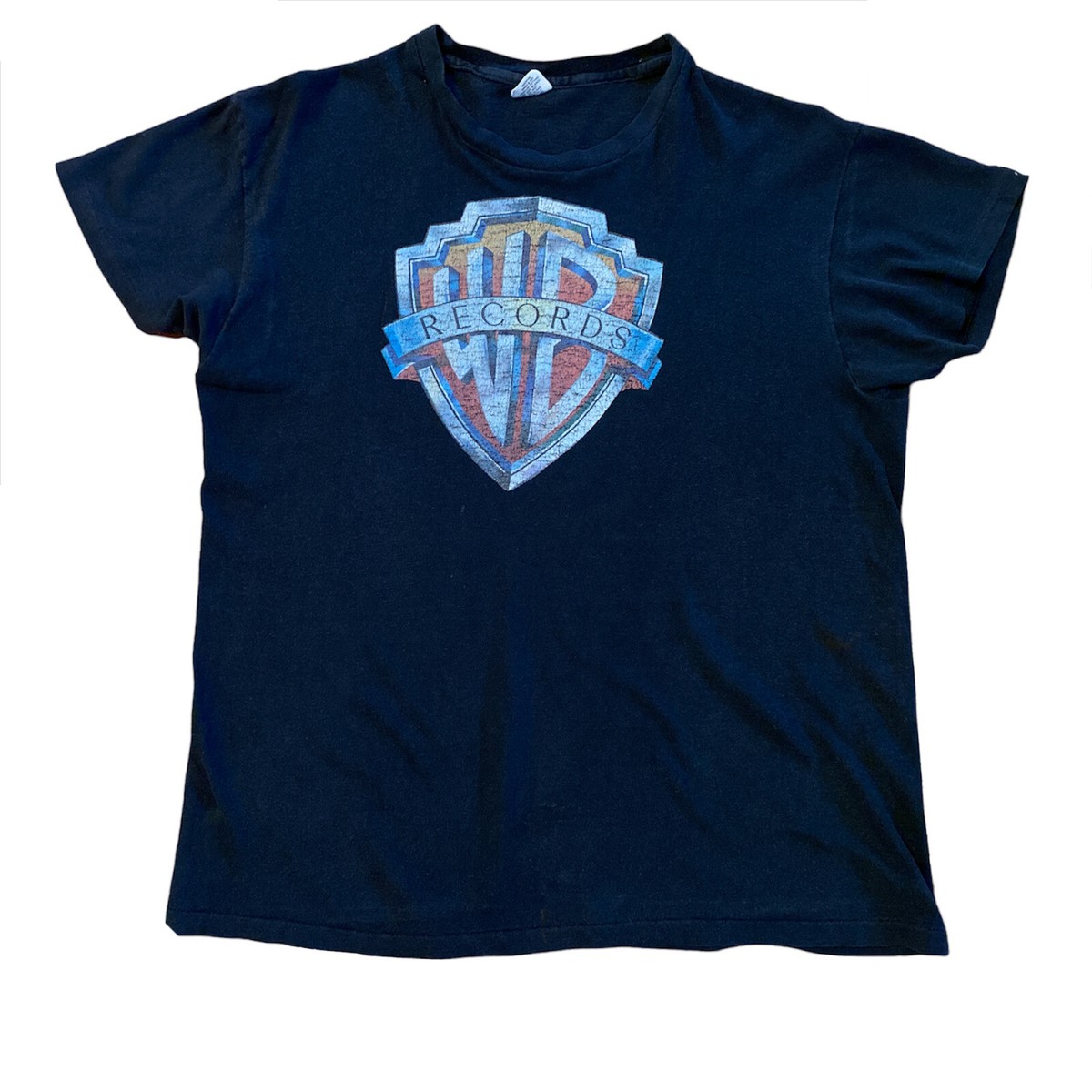 • 90s USA E WARNER BROS. ビンテージTシャツM 1993 Vintage Warner Bros Looney Tunes T-shirt Criss Cross Blue