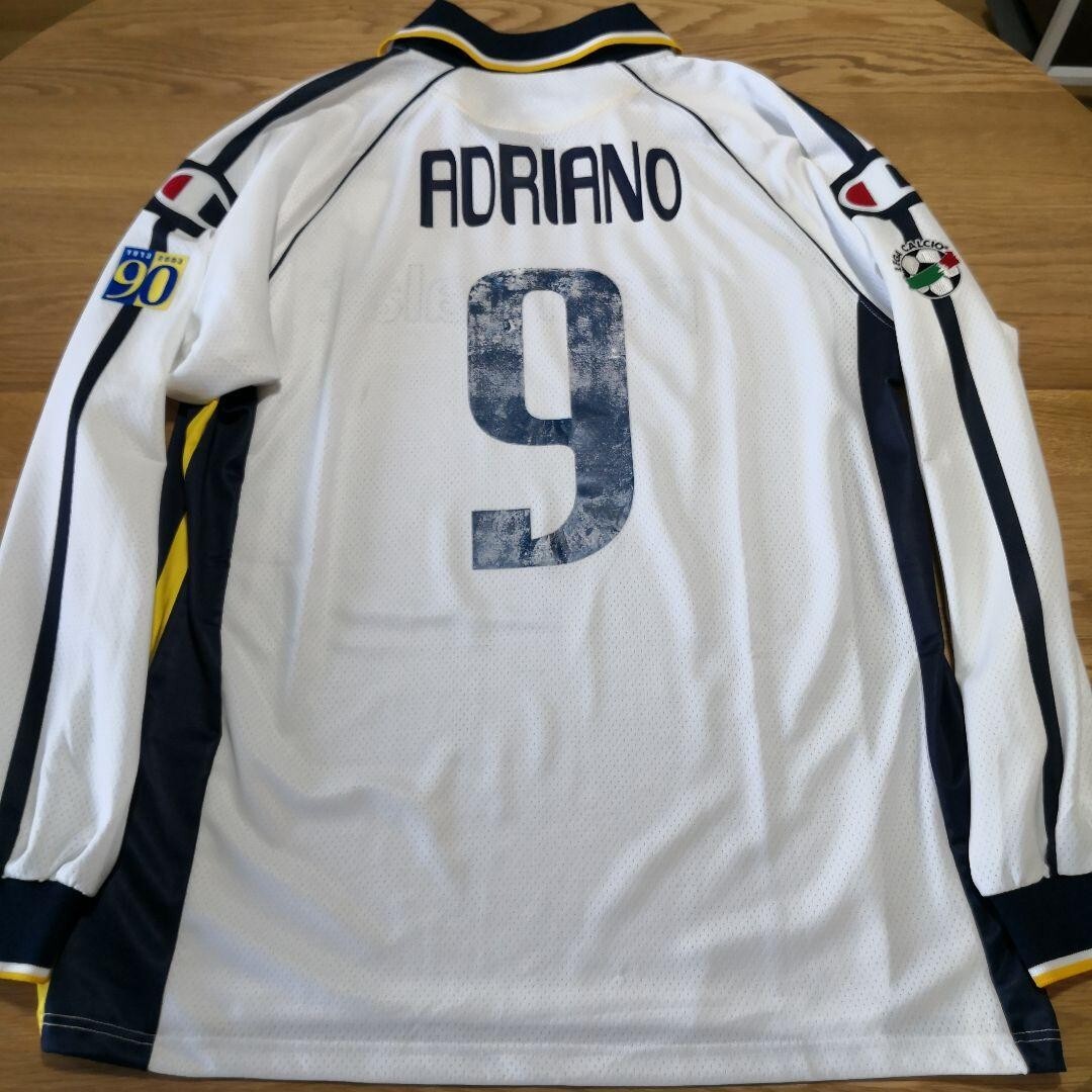 Player Adriano 2XL Parma Calcio Away 2001 02 Maglia Football
