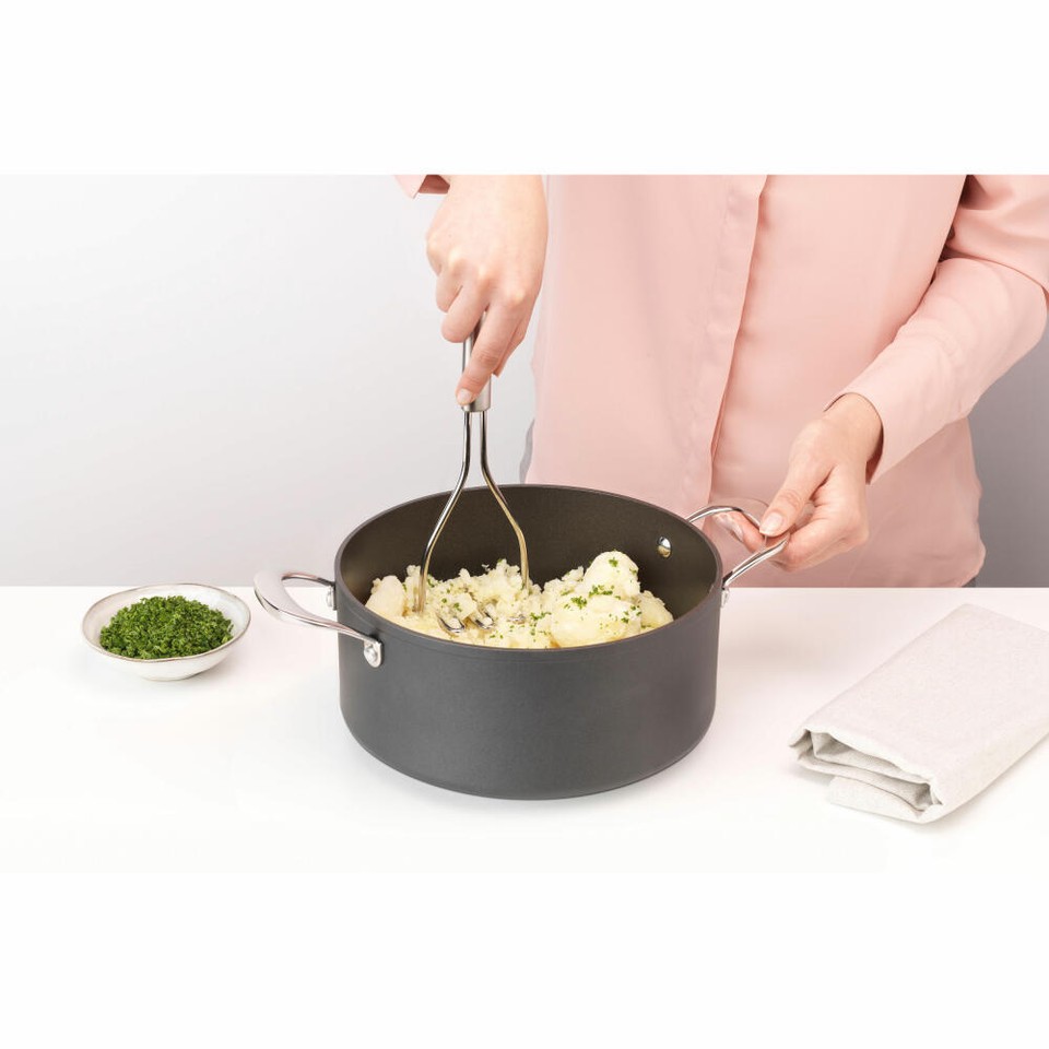 Brabantia Servierlöffel Profile – Beschichtet, 33,1 Cm, Für Antihaftgeschirr, Spülmaschinenfest