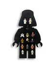 LEGO Minifigure Wall Display. Star Wars Vader Style.  Holds 14 Minifigures.