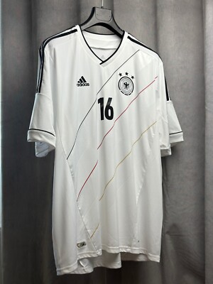 Germany Home Euro 2012/ 2013 Football Shirt Soccer Jersey Lahm