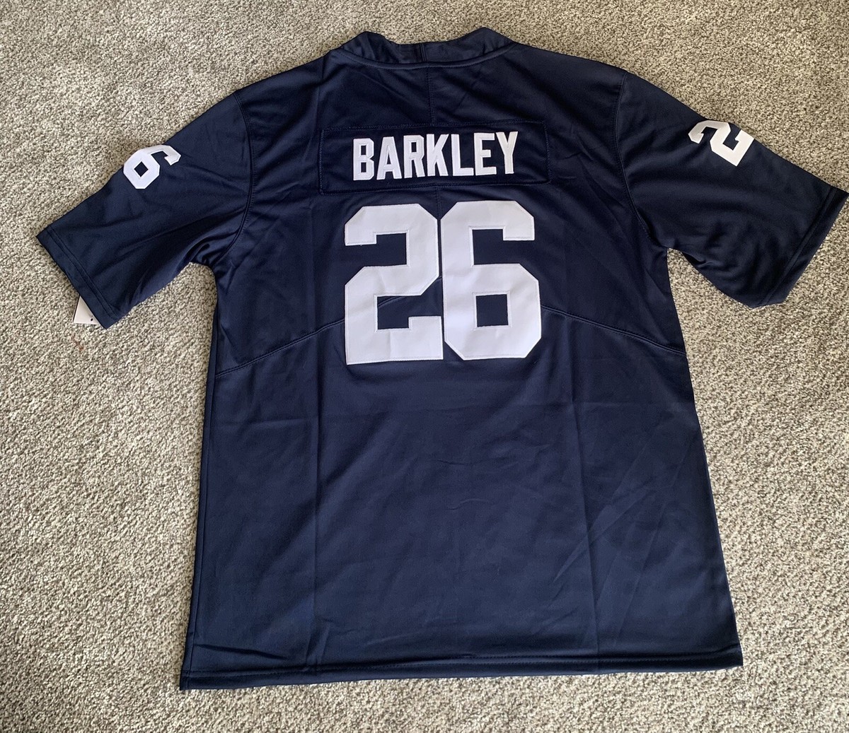 NWT Nike Penn State Nittany Lions Navy Blue Saquon Barkley Jersey