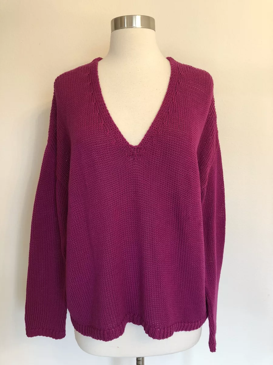 Eileen fisher peruvian cotton sweater sale