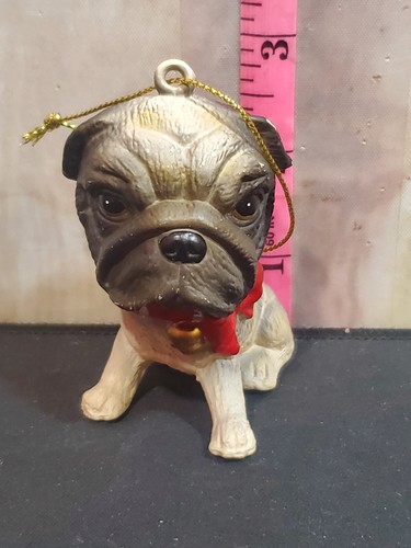 international Pug Dog Xmas Christmas tree decorations decoration ornament - Picture 2 of 7