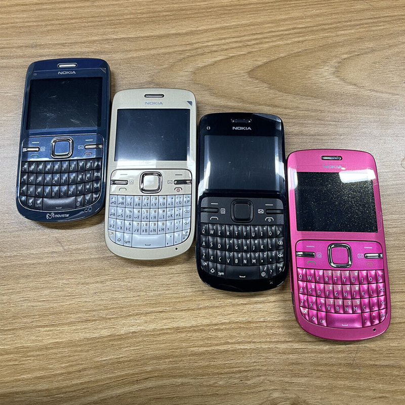 Original Nokia C Series C3-00 Bluetooth FM JAVA 2MP Unlocked WIFI ...