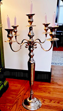 Wedding Candelabra Silver 3.5 ft Tall   Elega...