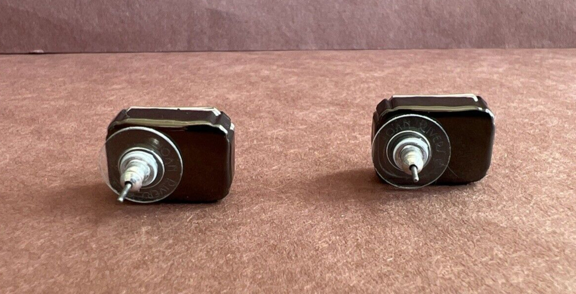 Vintage Joan Rivers Rectangular Faceted Topaz Col… - image 5