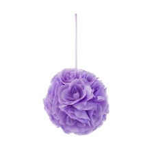 Mega Crafts - 8" Artificial Flower Pomander Kissing Ball - Lavender, 1PC