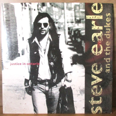 Steve Earle & The Dukes    Justice In Ontario   Vinyl 7'' UK 1990 Blues  MCA 1441