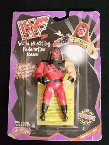 Kane Bend-Ems WWF 1998 Just Toys Wrestling Figure ...