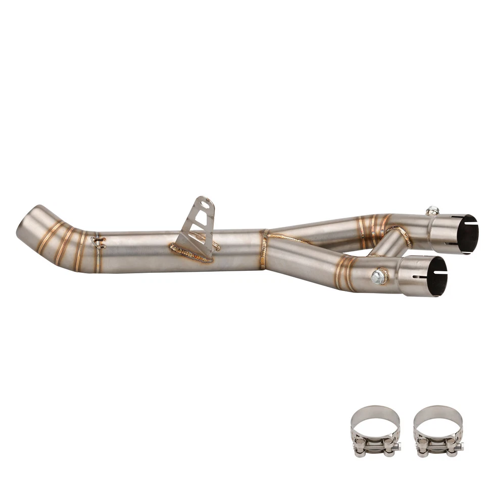 Exhaust Mid Link Pipe System For Yamaha YZF R1 R1M 2015-2024 MT-10 2015-2021 - Изображение 2 из 4