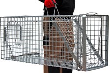 Marderfalle  FUCHSFALLE Waschbärfalle Lebendfalle, Katzenfalle 105x34x42 cm