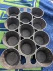 Vintage Griswold No. 10 Cast Iron Muffin / Popover Pan