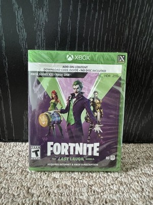 Fortnite The Last Laugh Bundle Factory Sealed Xbox Series X|S Xbox One New
