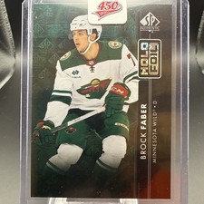 2023-24 Sp Authentic - Holofoils Insert Brock Faber Wild Rookie (RC)