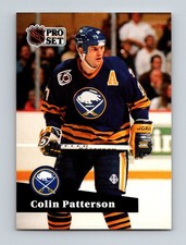 1991-92 Pro Set Colin Patterson Buffalo Sabres #356
