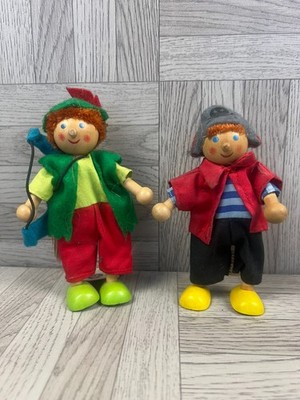 Flexi Holzpuppen - Shudehill Geschenkartikel - Robin Hood - Pirat - Fantasie
