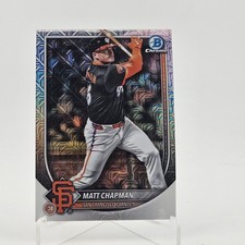 2025 Bowman Chrome - Matt Chapman #49 Mega Box Mojo Refractor