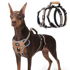 Escape Proof Dog Harness with Padded Handle, No Pull Pet Vest Harness Durable...
