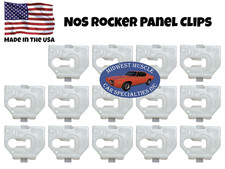 Rocker Sill Molding Trim Clips Fits Cuda Challenger Dart Duster Nos 14pcs On