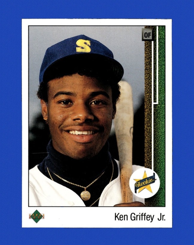 1989 Upper Deck Set-Break #  1 Ken Griffey Jr. RC VG-VGEX *GMCARDS*
