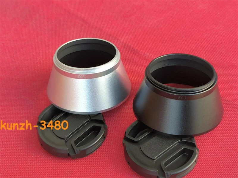 Металлический бленда объектива e39 для Leica 50 мм F2 F2.5 F2.8 черный серебристый бленда объектива алюминий - Изображение 3 из 4