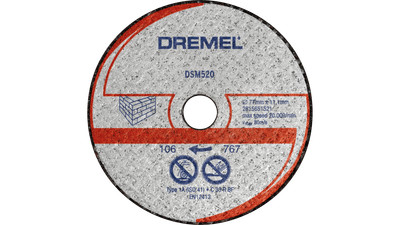 New Dremel 2615S520JB   DSM20 Masonry Cutting Wheel (DSM520) Cutting