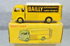 CB043 Dinky Toys France #33AN Fourgon Déménageur Simca Cargo "Bailly" B-/c