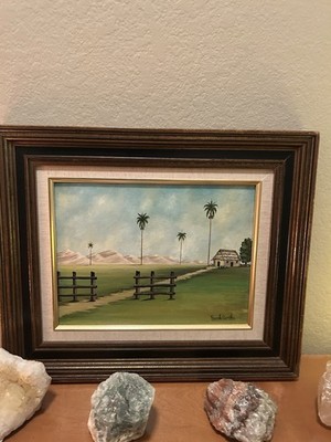 Rosaldo Carriles Signed Framed Oil ''SIN PATRIA PERO SIN AMO'' 2003