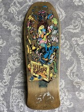 Jeff Grosso Toy Box OG 1980s vintage Skateboard Deck