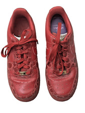 Nike Air Force 1 2007 Valentine's Day Red Leather 315115-600 Size 7.5 Womens